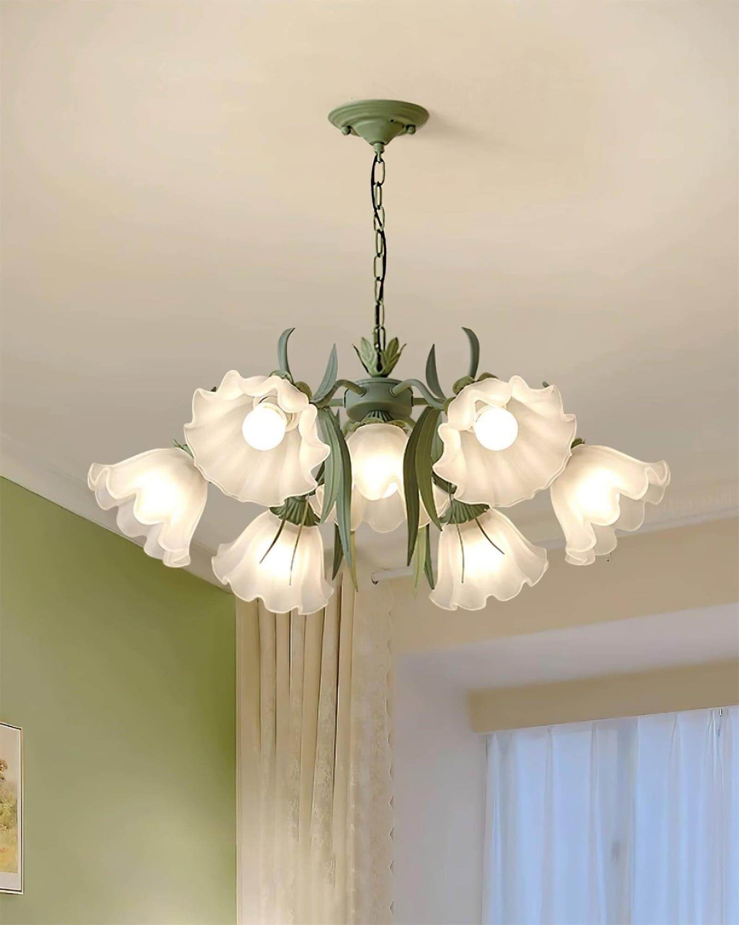 Maysea Lily Flower Chandelier