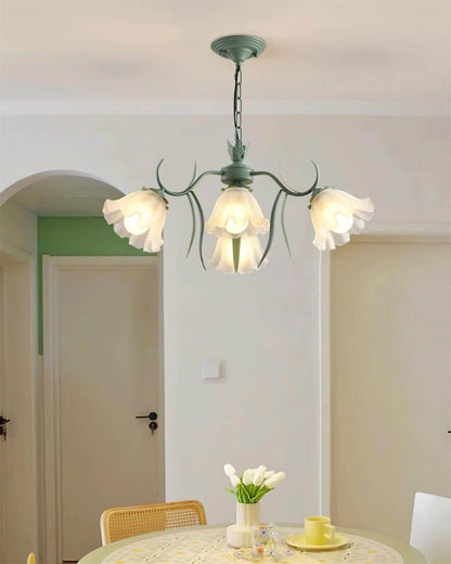 Maysea Lily Flower Chandelier