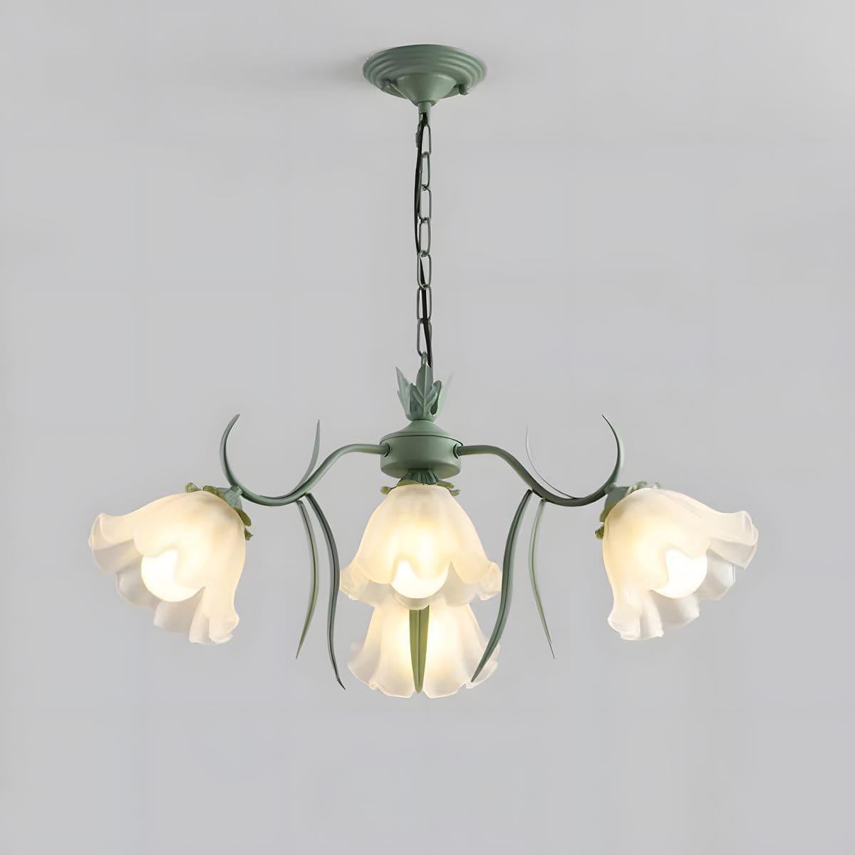 Maysea Lily Flower Chandelier