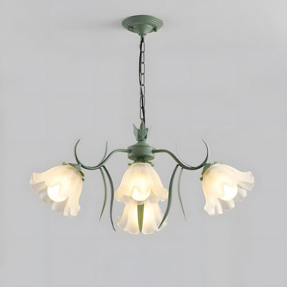 Maysea Lily Flower Chandelier