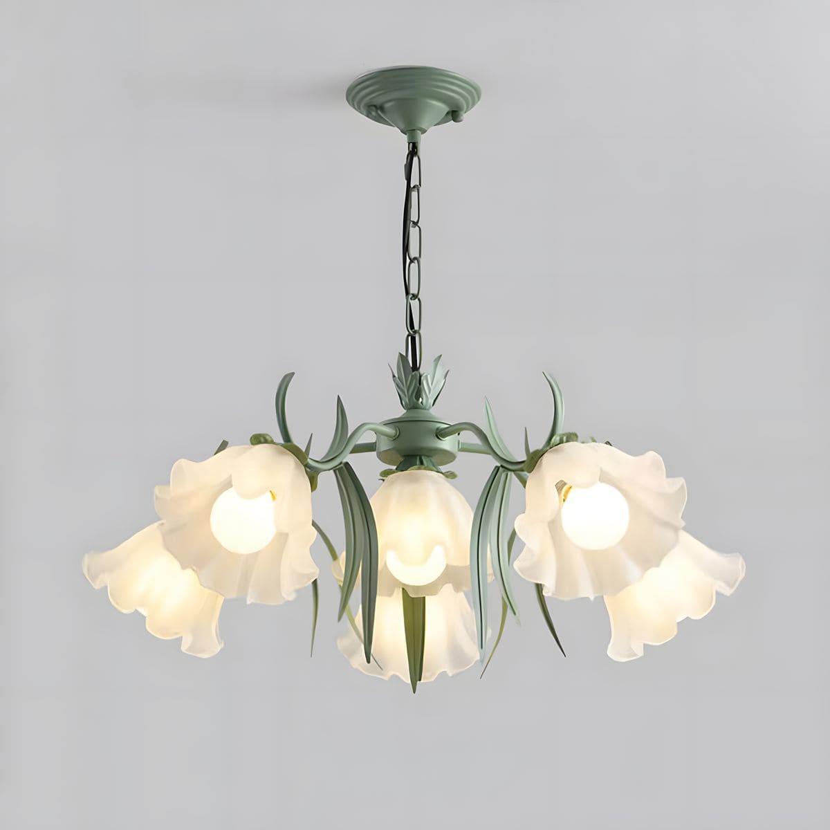 Maysea Lily Flower Chandelier