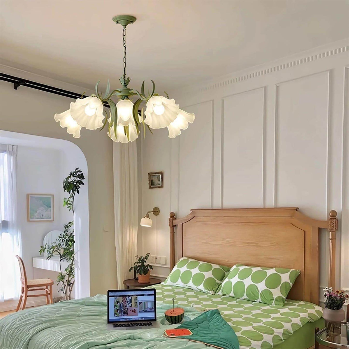 Maysea Lily Flower Chandelier