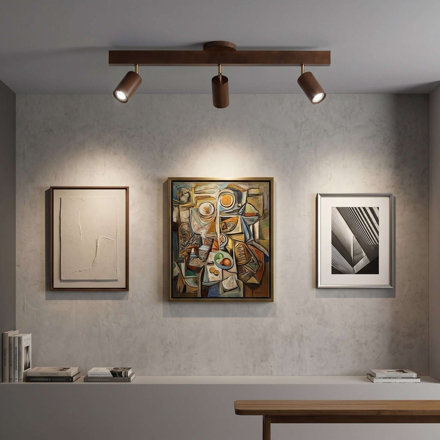 Merlo Wood Track Lighting