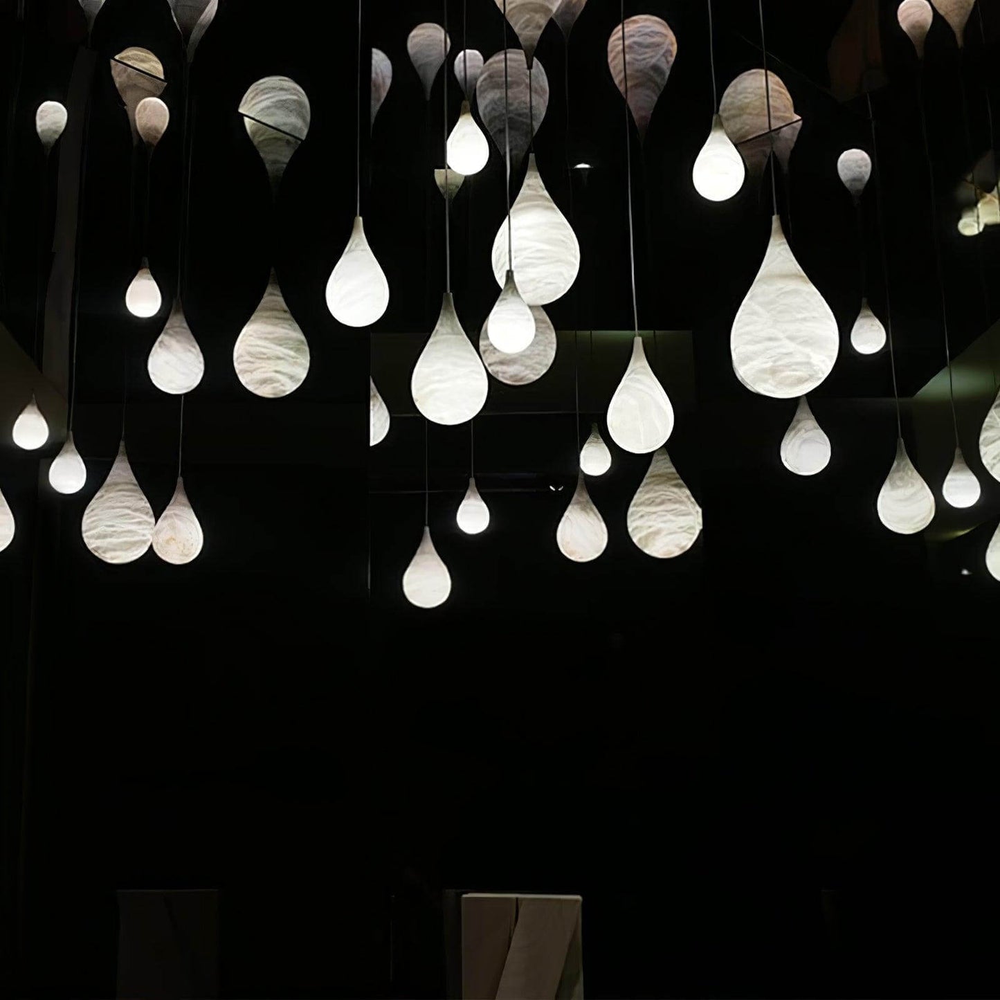 Raindrop Alabaster Pendant Light
