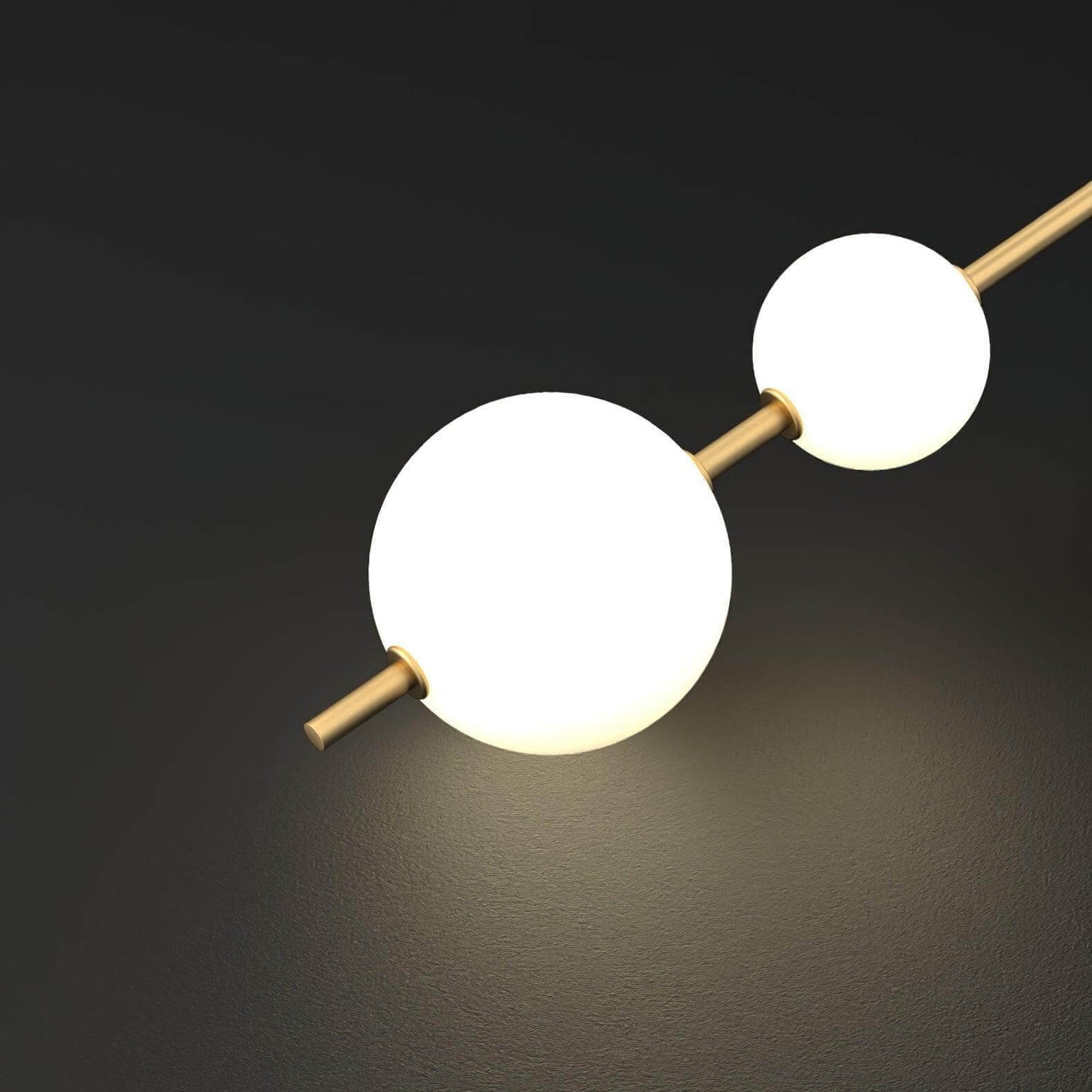 Vertical Globe Pendant Lamp