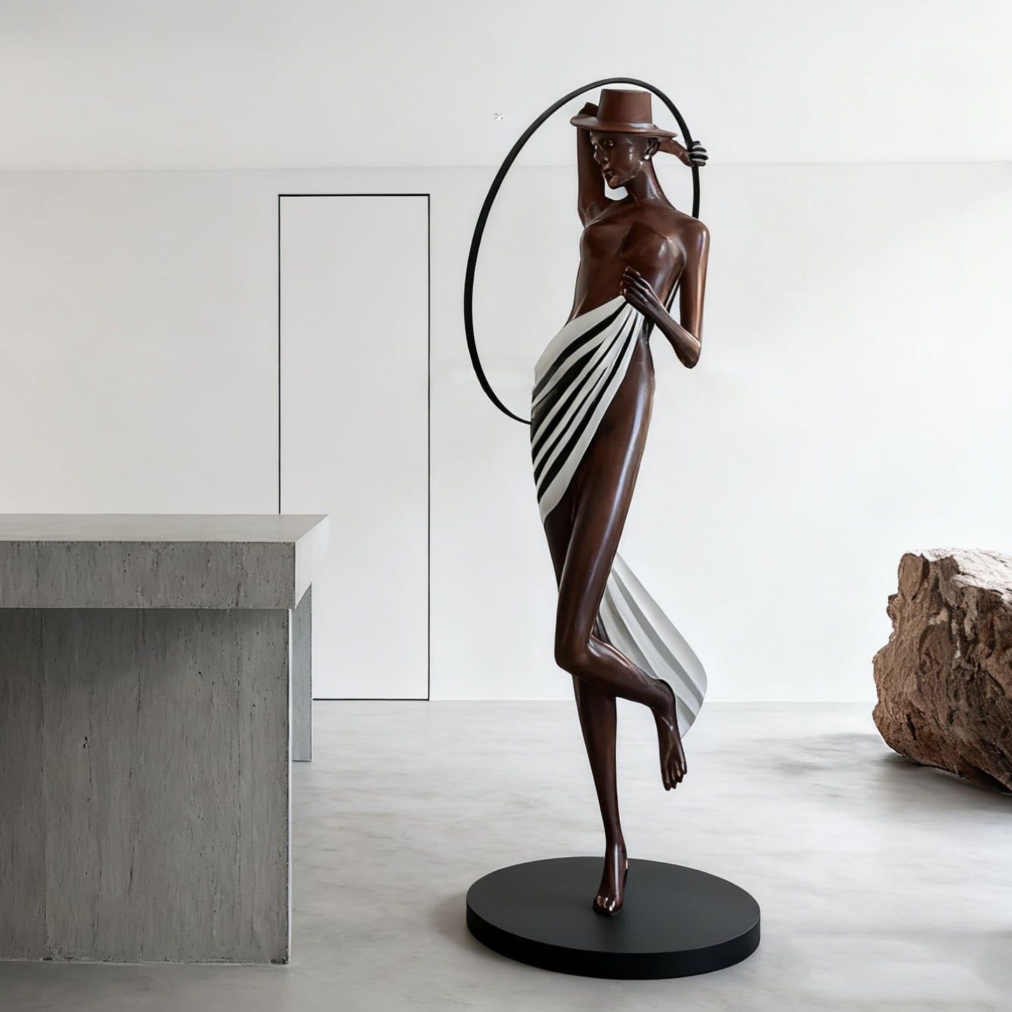 Mireva Sculptural Floor Lamp
