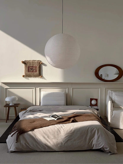 Rice Paper Round A Pendant Light