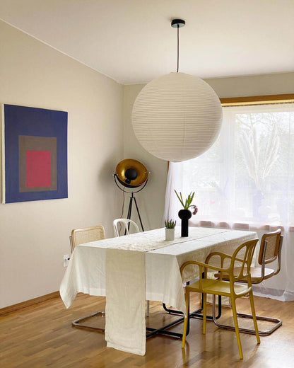 Rice Paper Round A Pendant Light