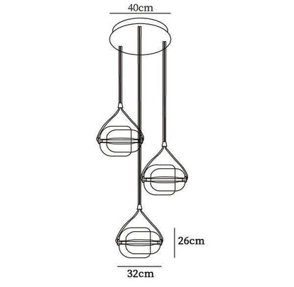 Capsule Glass Pendant Lamp