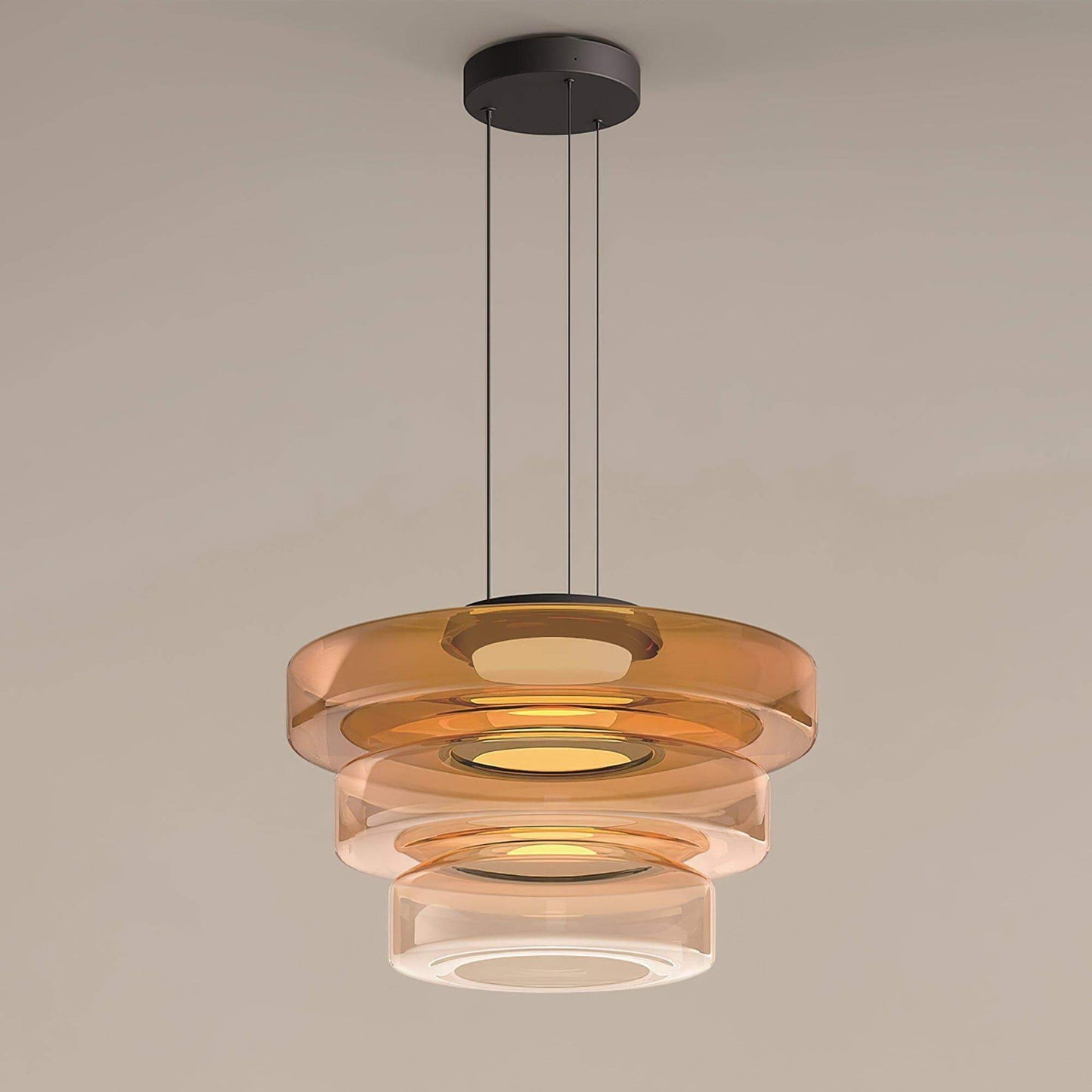 Levels Glass Pendant Light