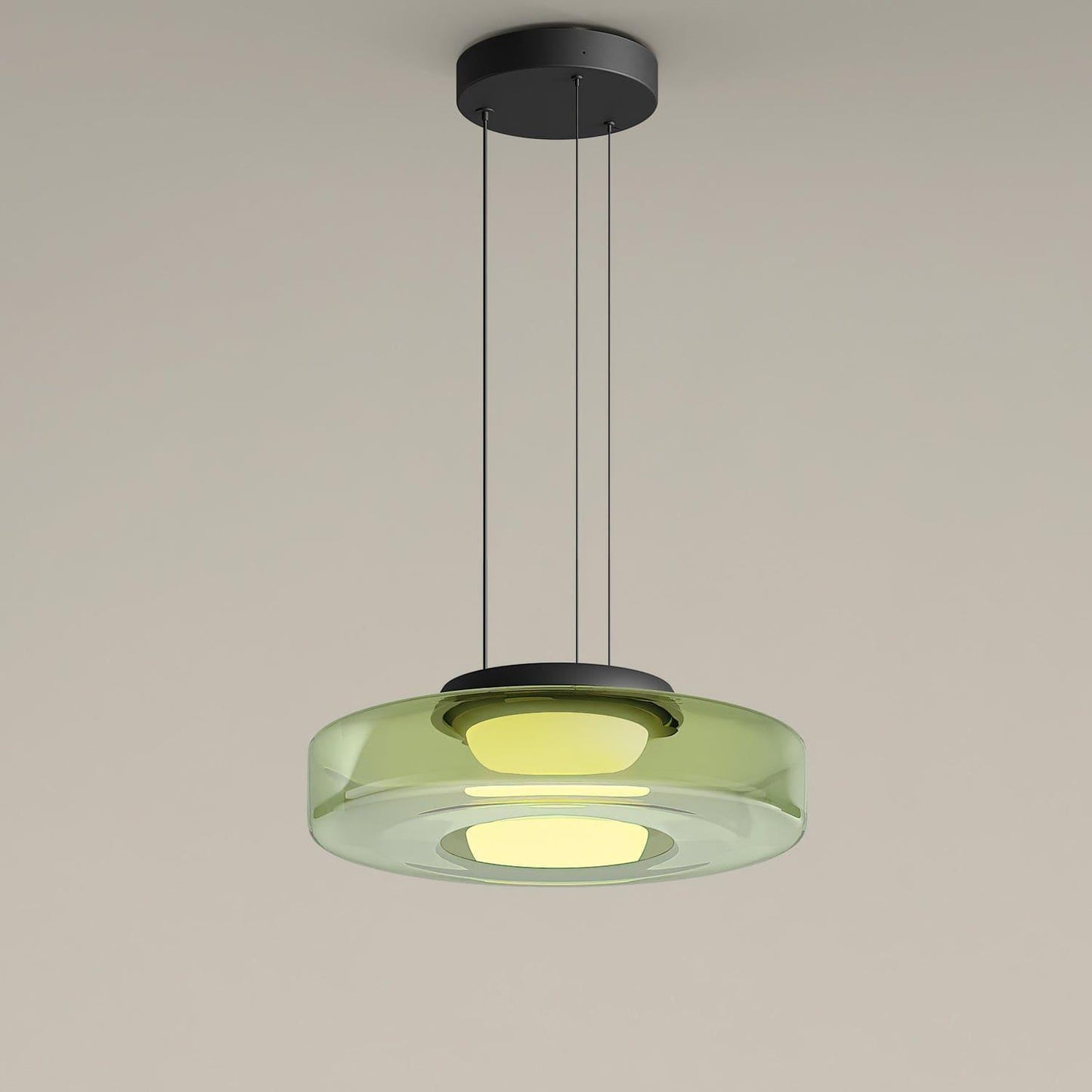 Levels Glass Pendant Light