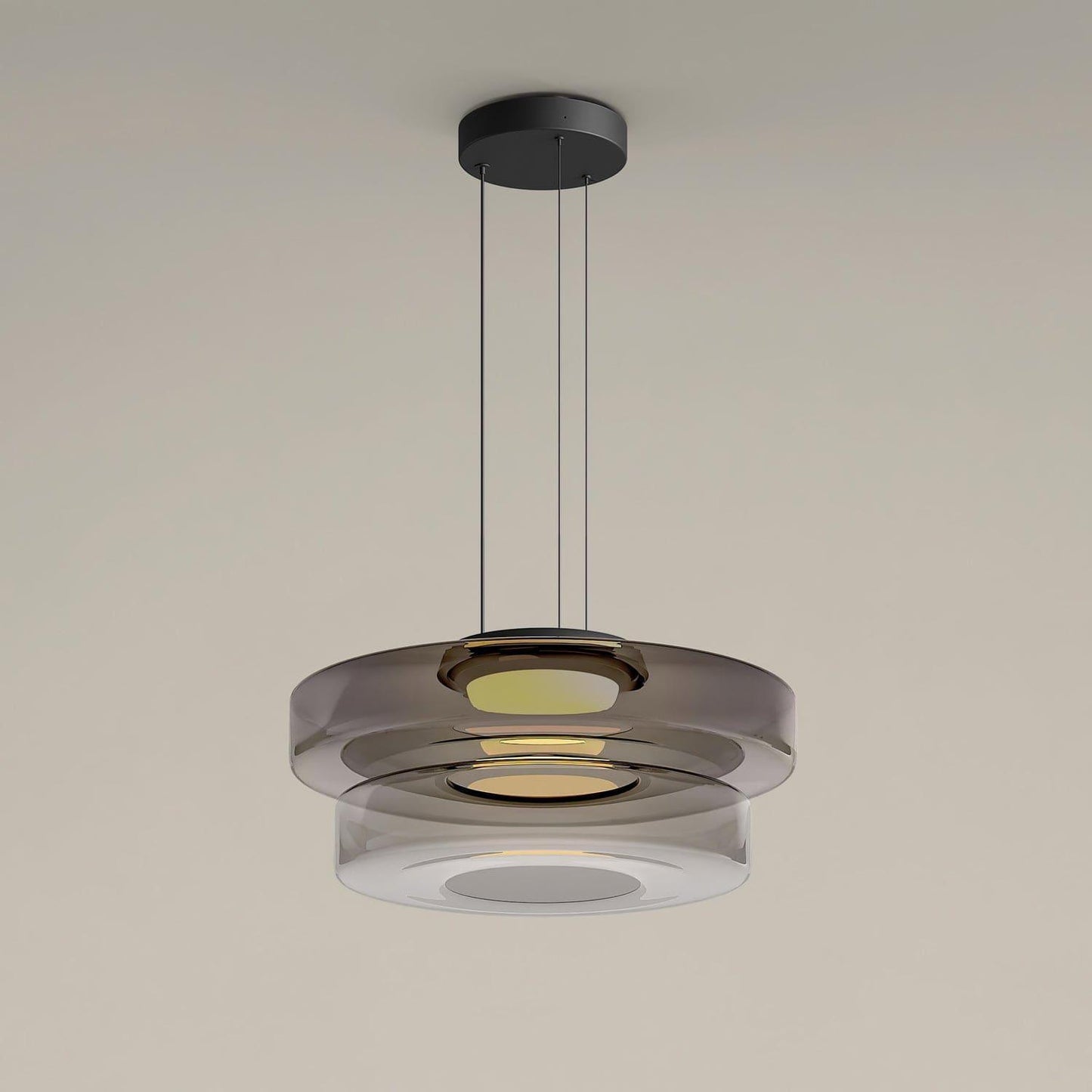 Levels Glass Pendant Light