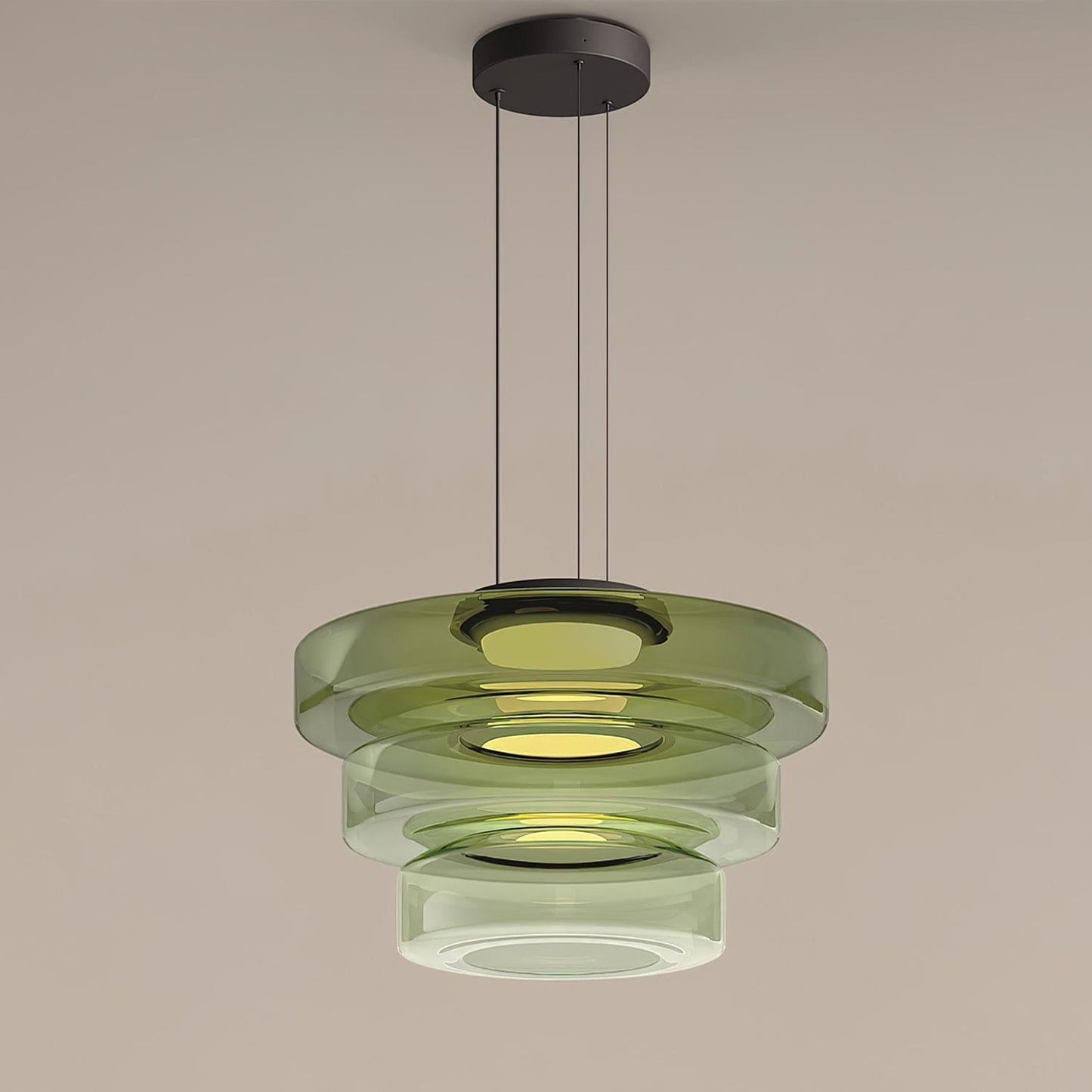 Levels Glass Pendant Light