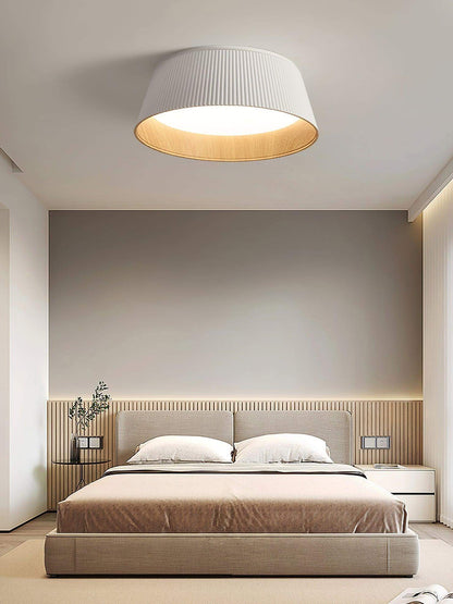 Modern Ribbed Ceiling Light