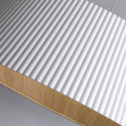 Modern Ribbed Pendant Light