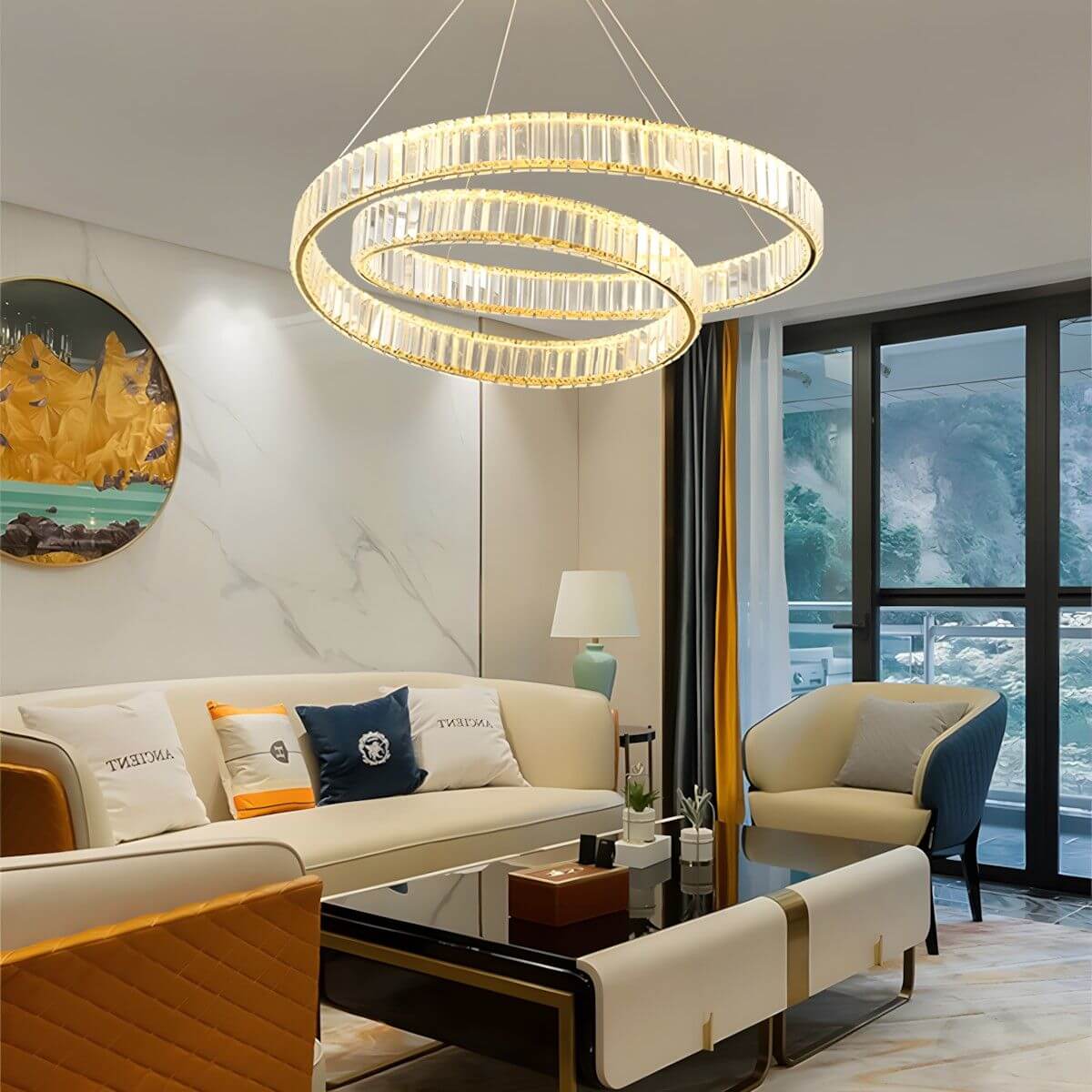 Modern Crystal Chandelier