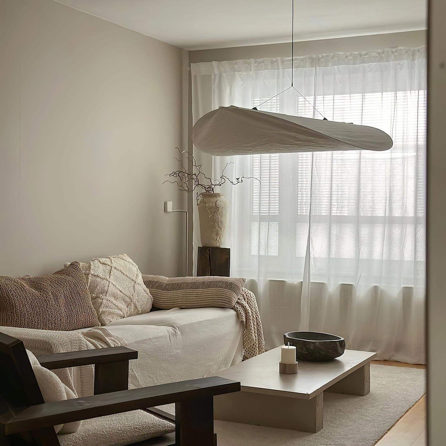 Tense Tyvek Pendant Lamp