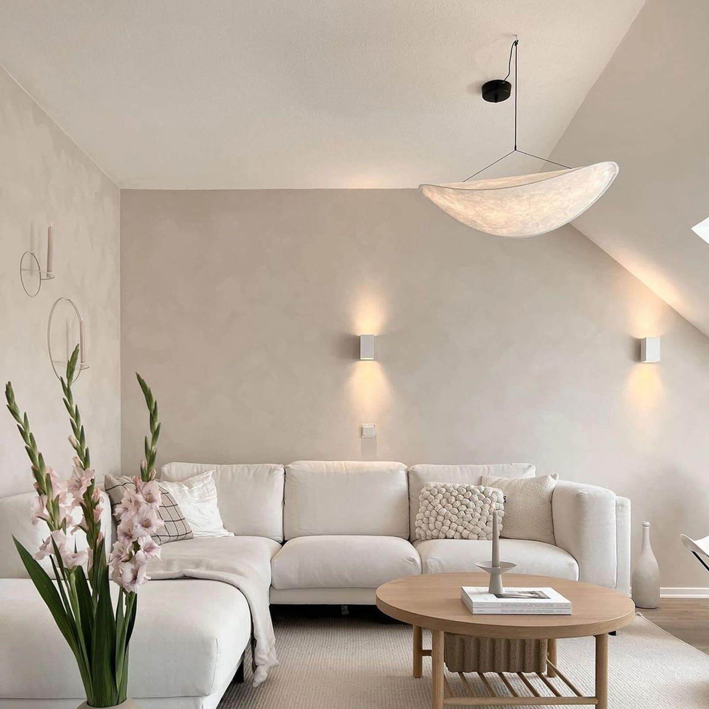 Tense Tyvek Pendant Lamp