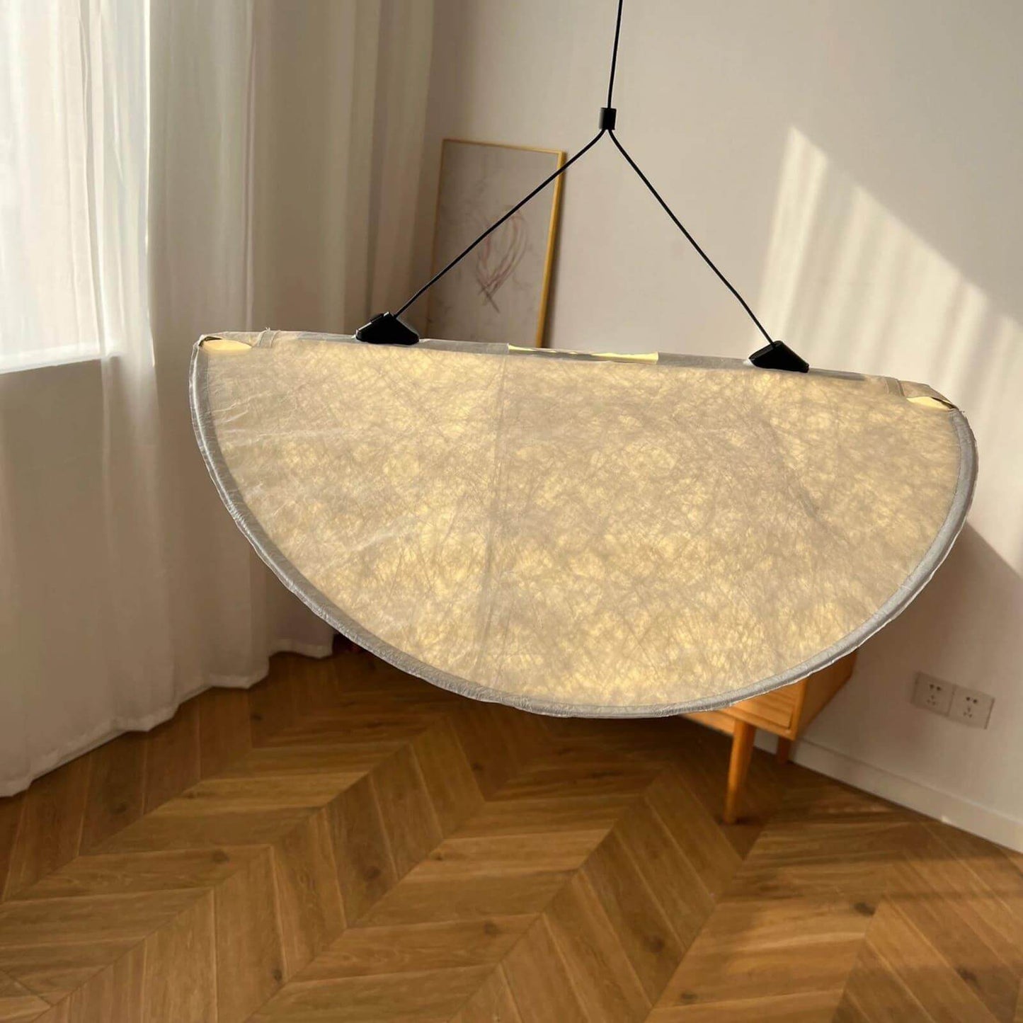 Tense Tyvek Pendant Lamp