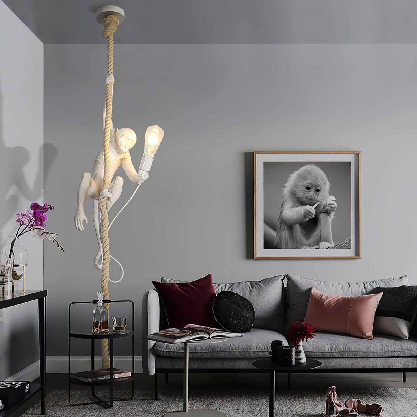 Monkey Pendant Lamp