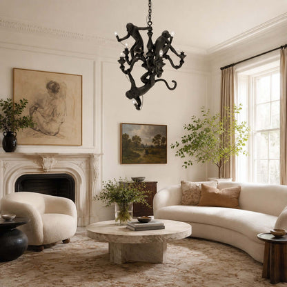Monkey Chandelier
