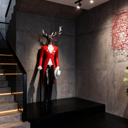 Mr. Deer Sculpture