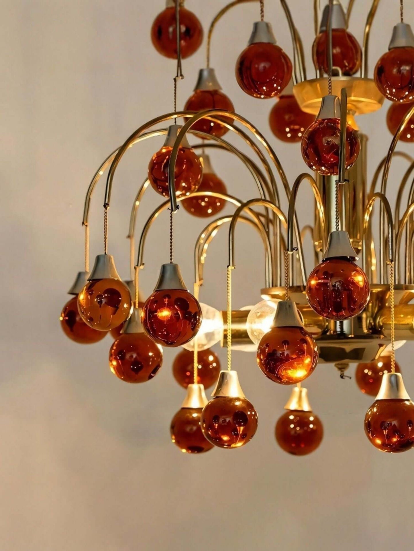 Murano Cherry Chandelier