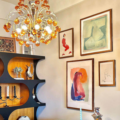 Murano Cherry Chandelier
