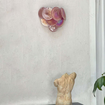 Murano Disk Wall Sconce