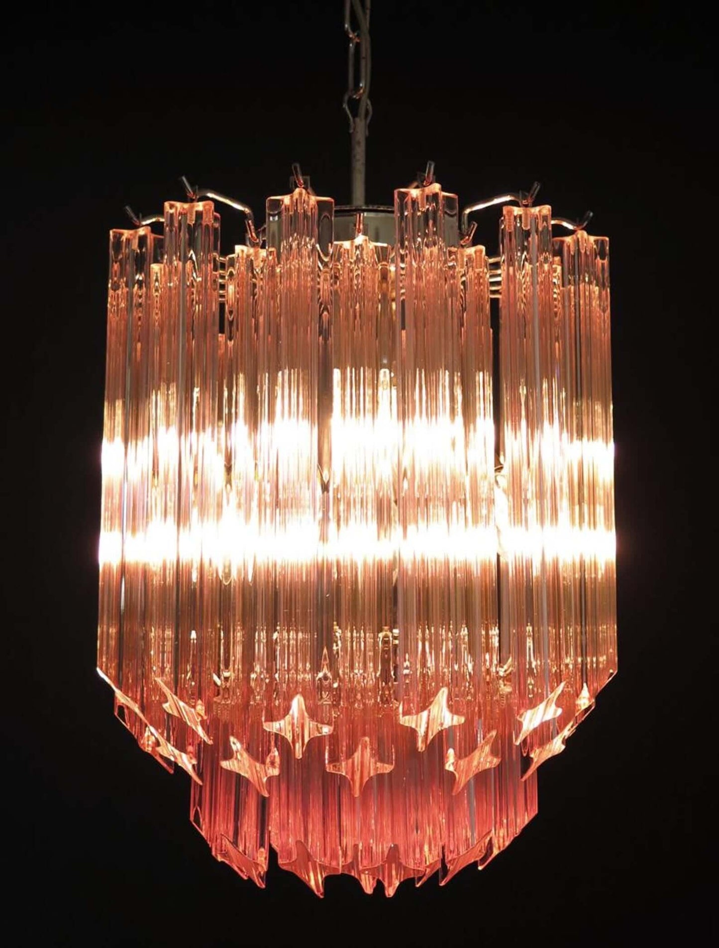 Murano Prisms Chandelier 12"