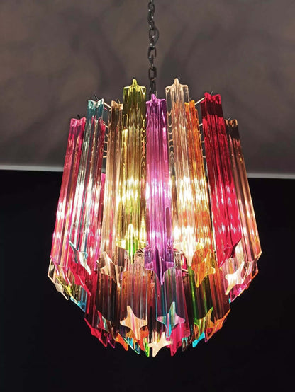 Murano Prisms Chandelier 12"