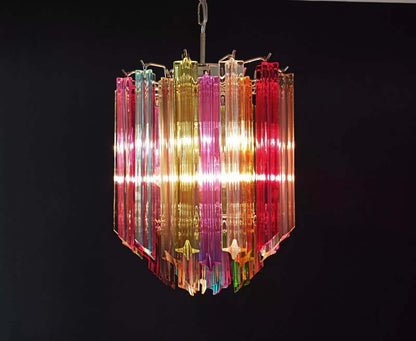 Murano Prisms Chandelier 12"