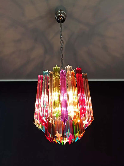 Murano Prisms Chandelier 12"
