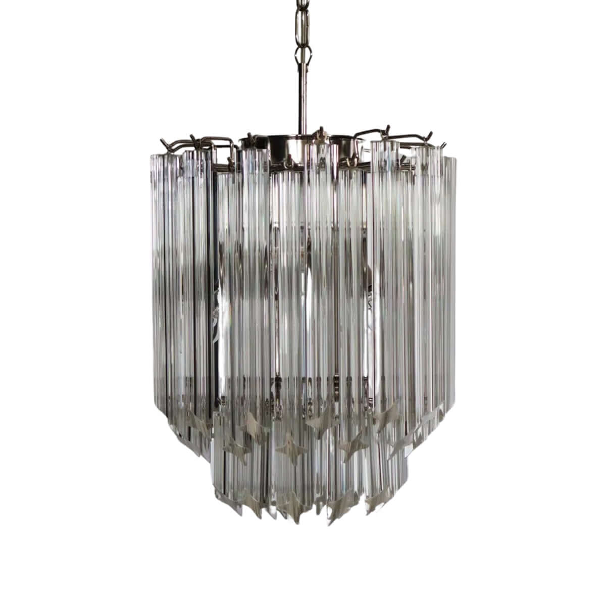 Murano Prisms Chandelier 12"