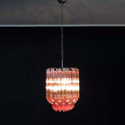 Murano Prisms Chandelier 12"