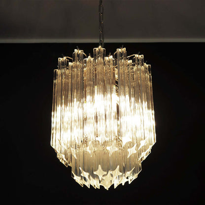 Murano Prisms Chandelier 12"