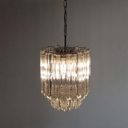 Murano Prisms Chandelier 12"