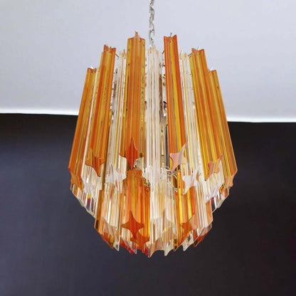 Murano Prisms Chandelier 12"