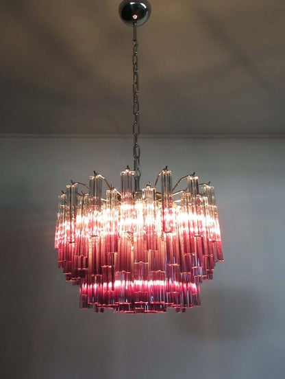 Murano Prisms Chandelier 18"