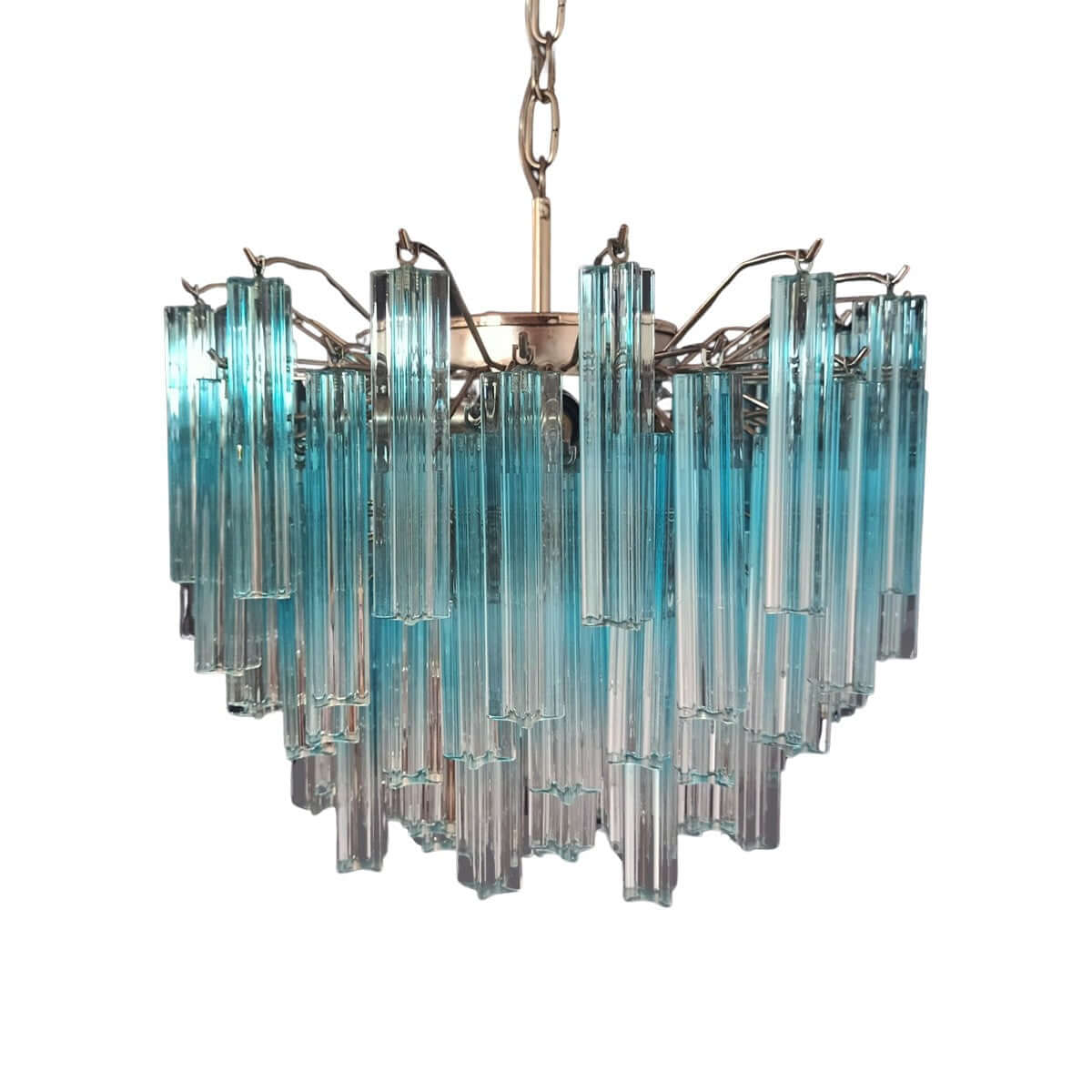 Murano Prisms Chandelier 18"
