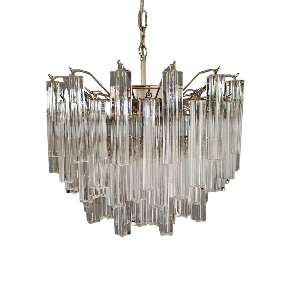 Murano Prisms Chandelier 18"