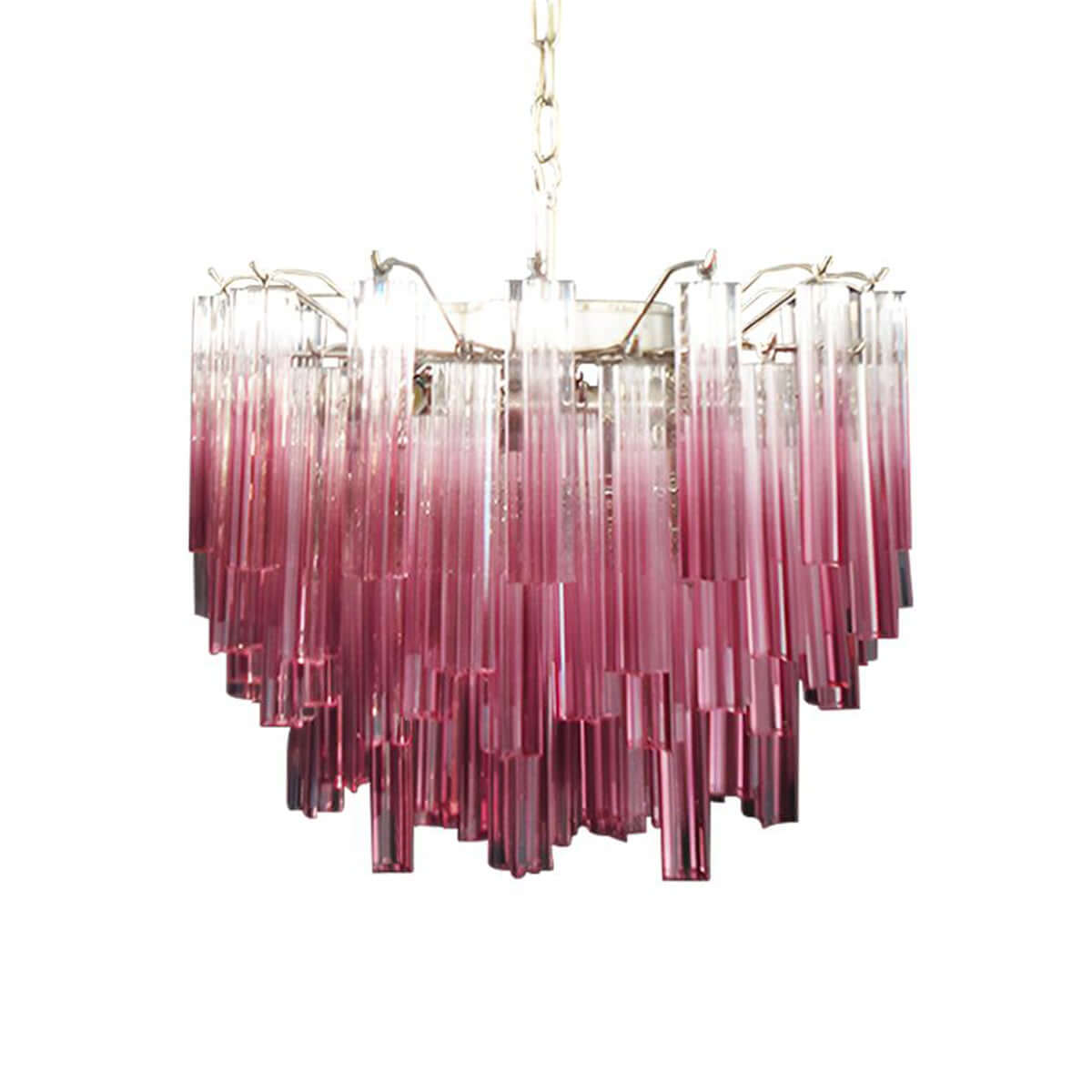 Murano Prisms Chandelier 18"