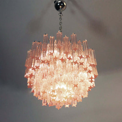Murano Prisms Chandelier 18"