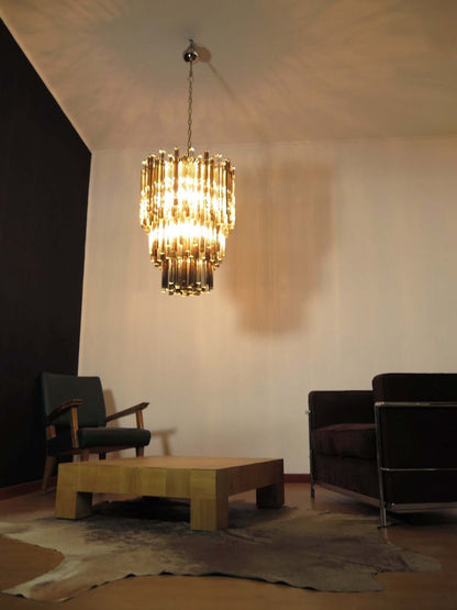 Murano Prisms Chandelier 24"