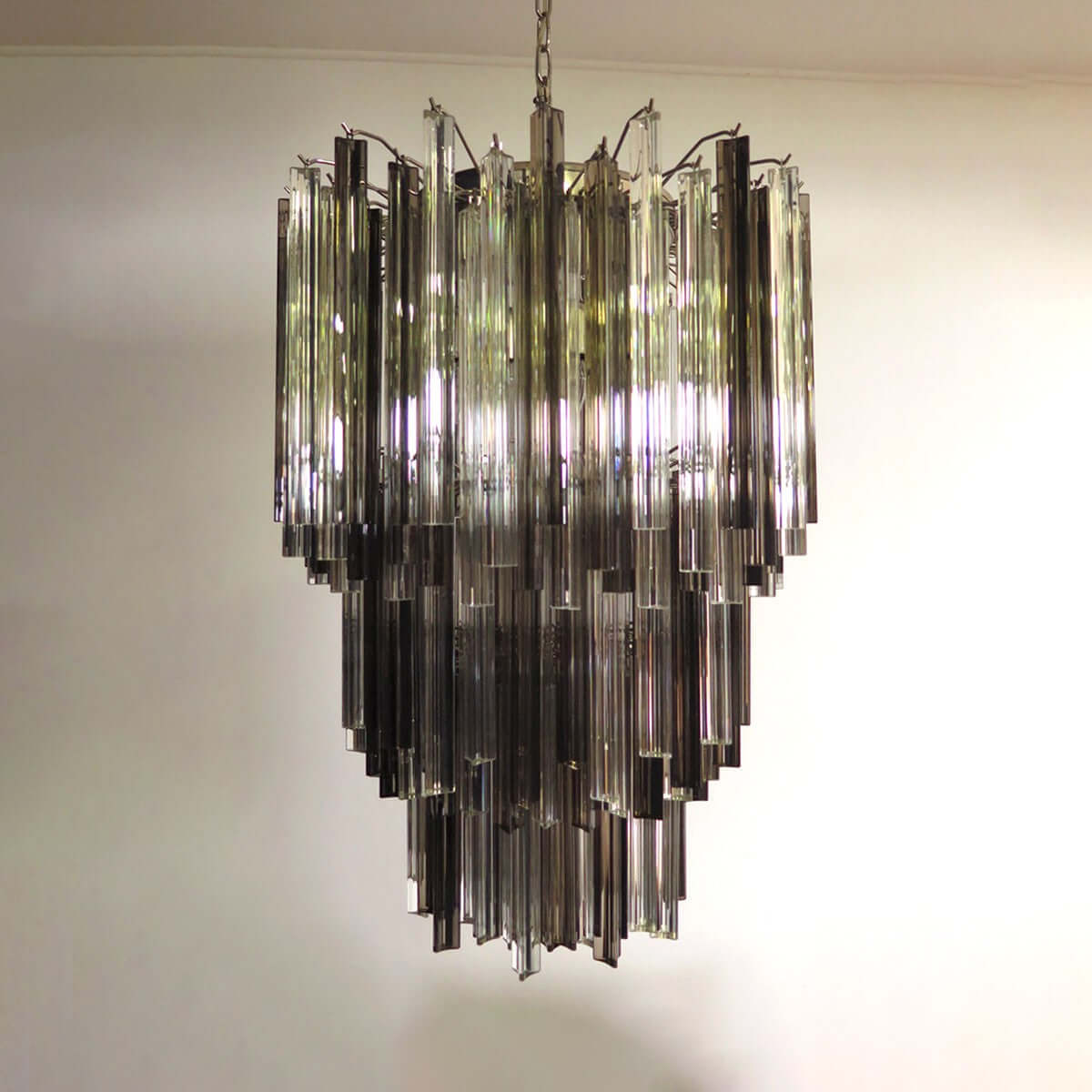 Murano Prisms Chandelier 24"