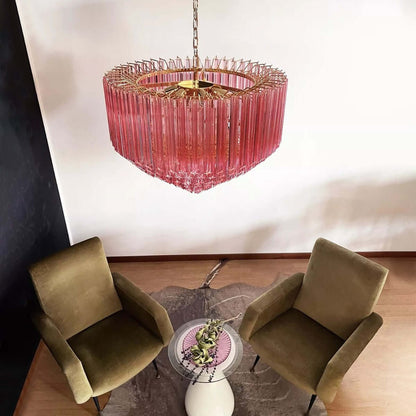 Murano Prisms Chandelier 30"