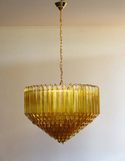 Murano Prisms Chandelier 30"