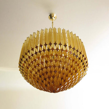 Murano Prisms Chandelier 30"