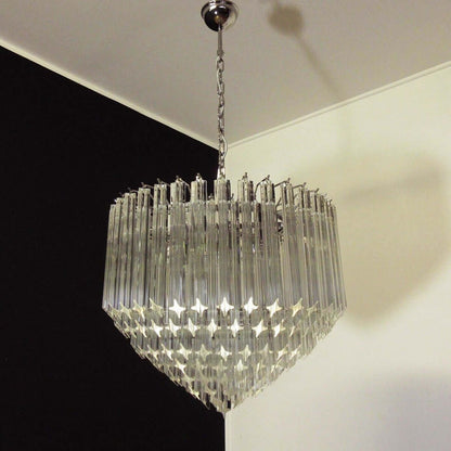 Murano Prisms Chandelier 30"