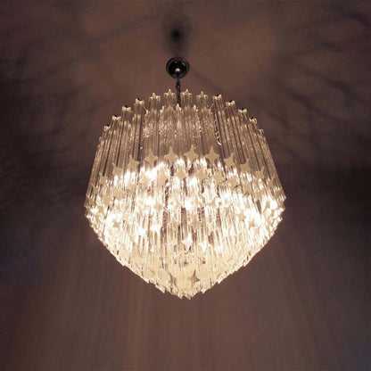 Murano Prisms Chandelier 30"
